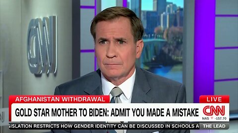 Biden Spox John Kirby: Not "Much That Could've Been Done" To Prevent Botched Afghanistan Withdrawal