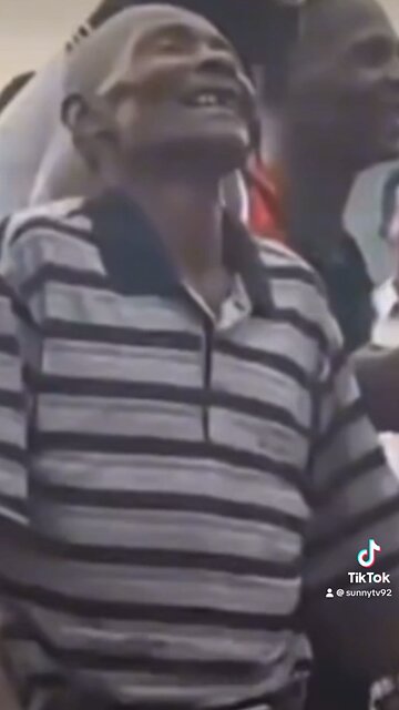 He feeling the music