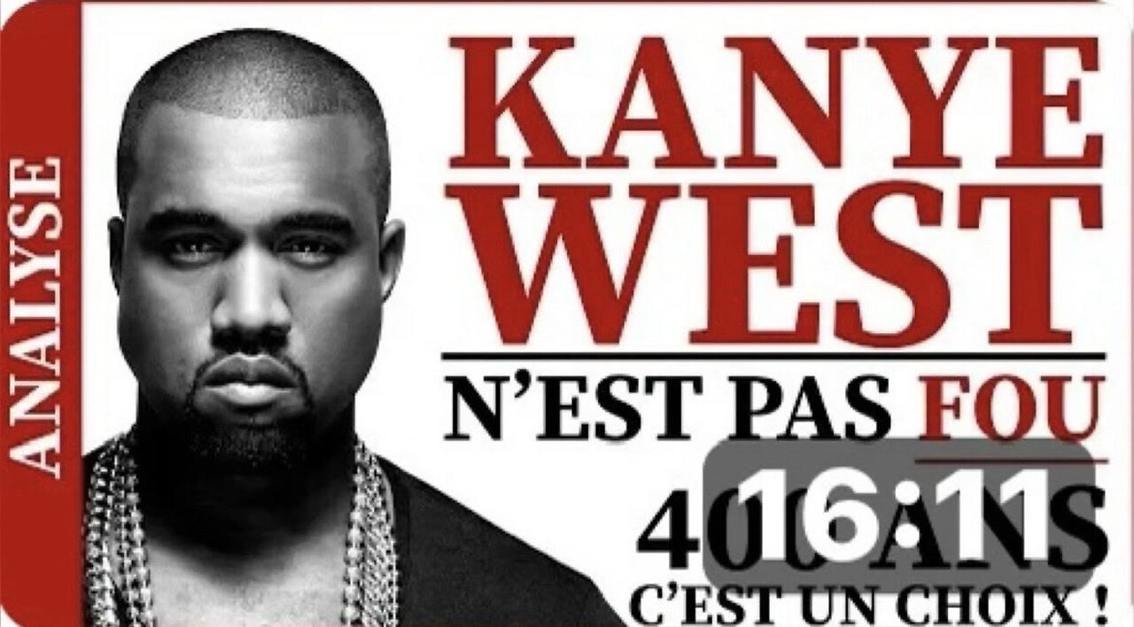 🚨⚠️‼️ #KanyeWest n’est pas « fou »