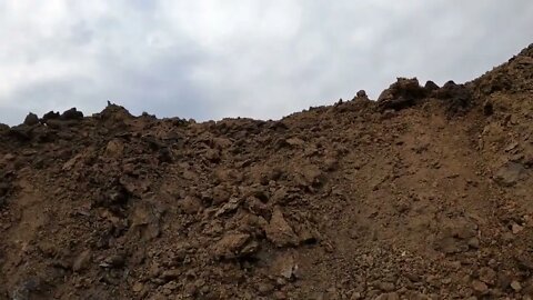 Crater at Melitopol airfield