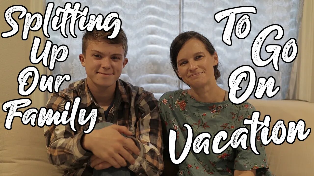 Spilting Up Our Family To Go On vacation!!!/ Large Family Logistics