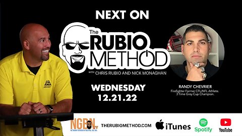 The Rubio Method - Episode 22 - Randy Chevrier "You Aren't The First, and You Won't Be The Last"