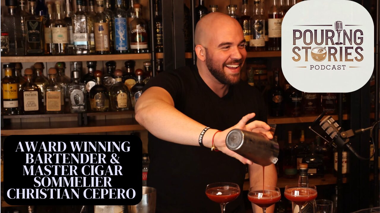 Pouring Stories Ep 1 | Christian Cepero | Cuban bartending, cocktail comps & spirits w/ Giambrone