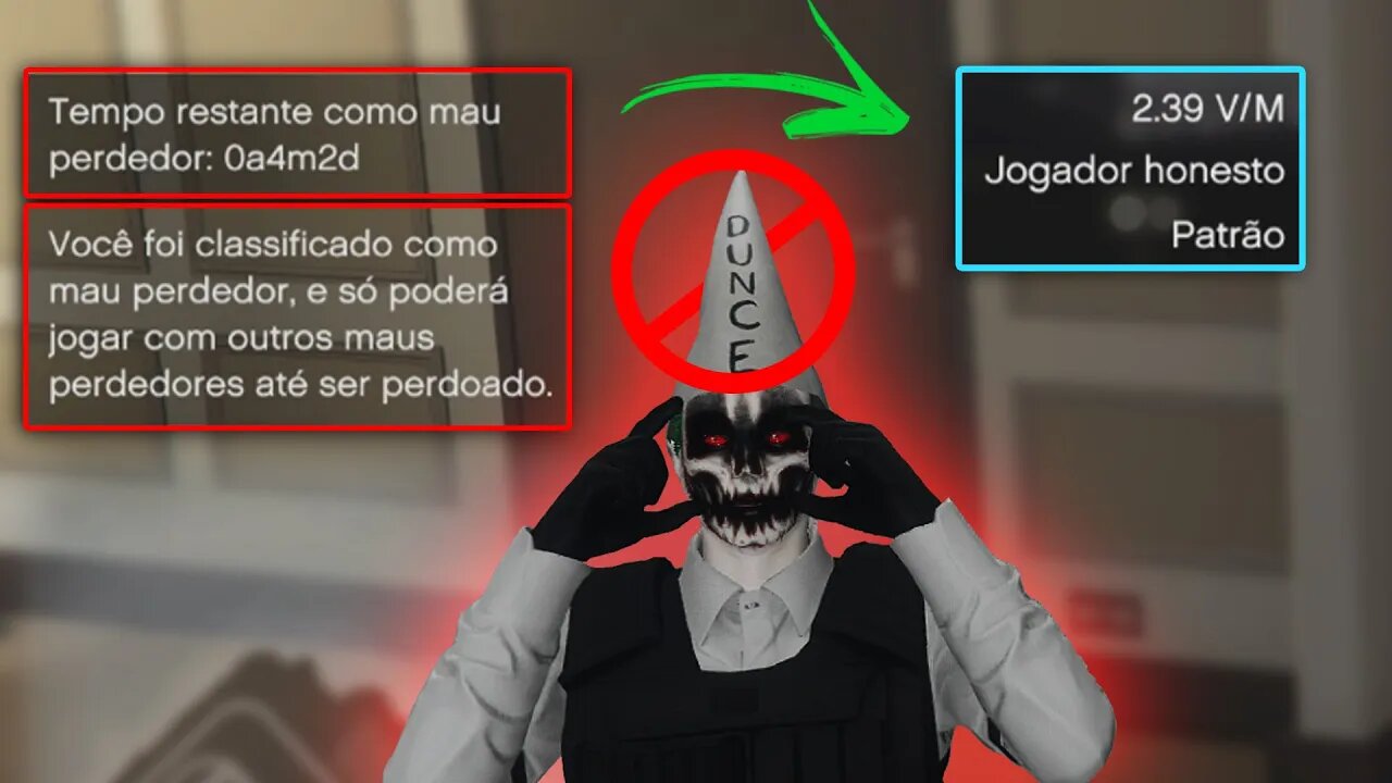 GTA 5 - COMO ABANDONAR O MAU PERDEDOR EM MINUTOS E ZERAR O TEMPO DE PENA! "DICA INSANA"