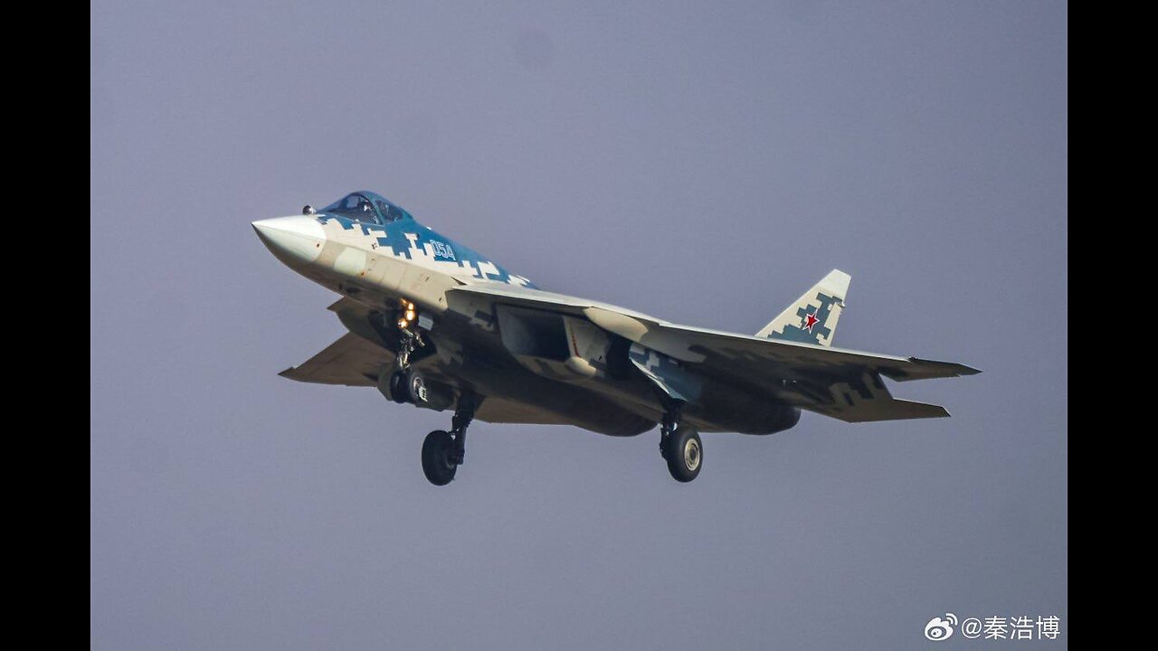 The Russian SU-57 fighter jet arrived in China to participate in the Aviation & Space exhibition