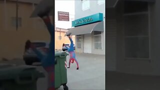 SUPER PULO NINJA DO HOMEM-ARANHA, FOFÃO, PATATI E PATATÁ DANÇANDO NA CARRETA DA ALEGRIA