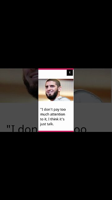 Islam Makhachev received a response from Colby Covington.