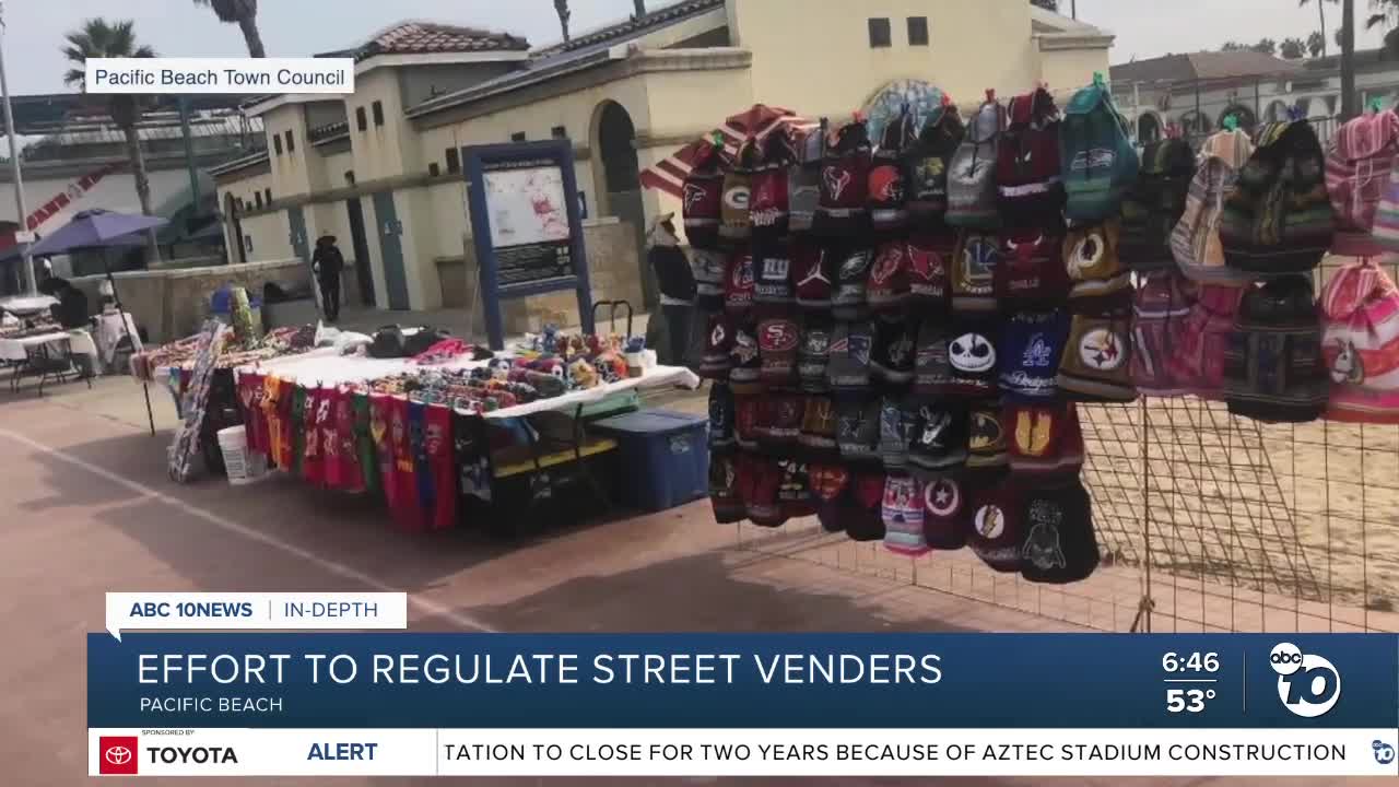 In-Depth: Street vendors becoming a nuisance along San Diego boardwalks