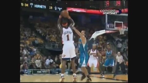 Stephen Jackson 26 Points 5 Ast Vs. NO Hornets, 2008-09.