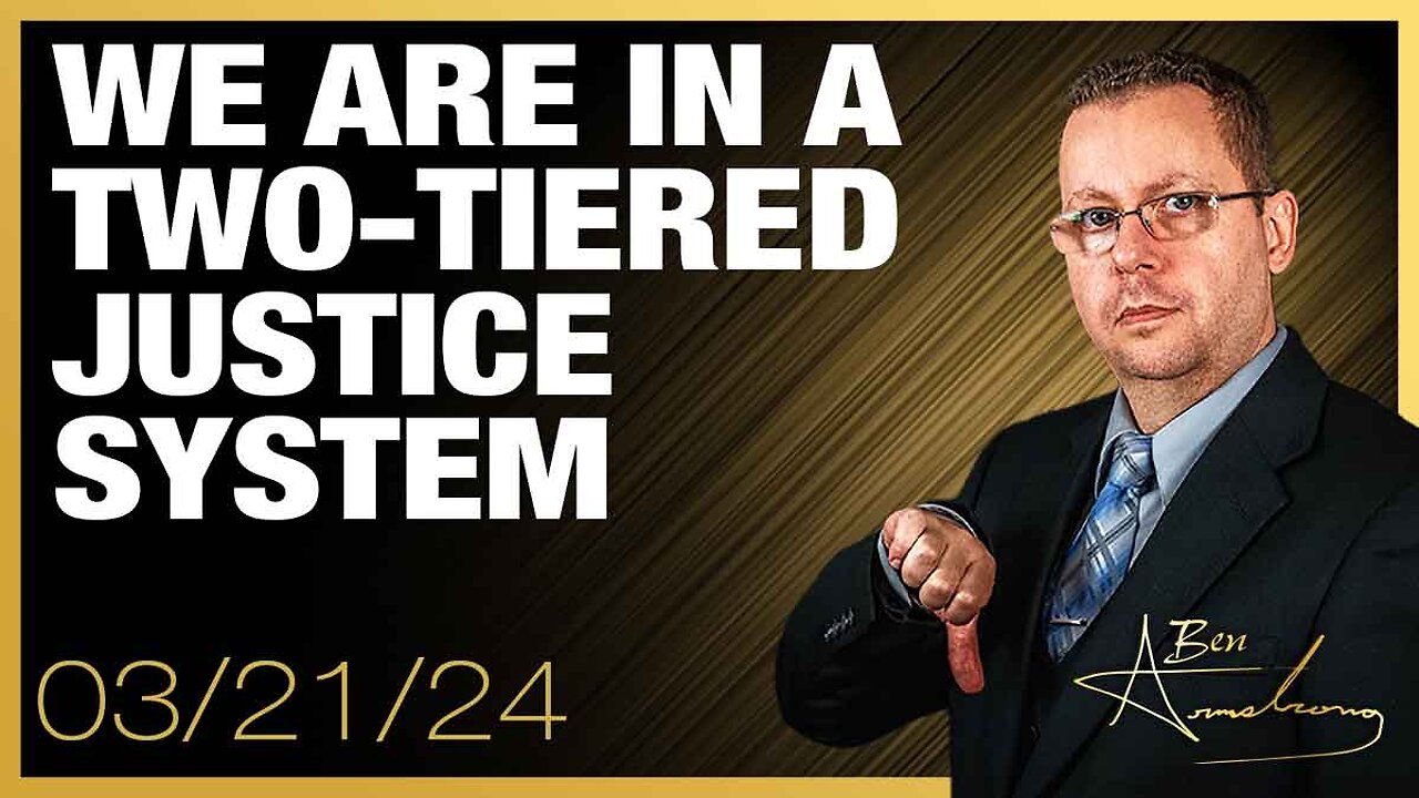 We Are In A Two-Tiered Justice System