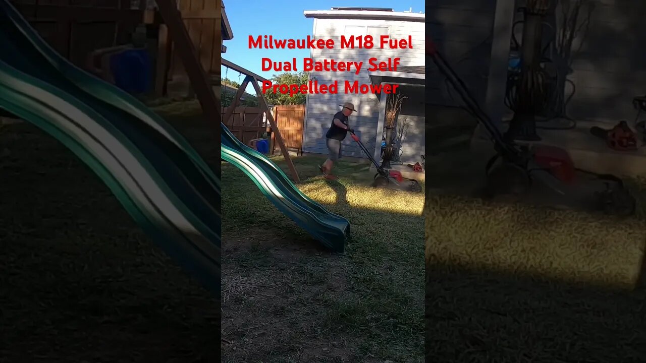 Milwaukee Lawn Tools #viral #grassmowing #gardenequipment #lawn #lawncare #grass #shorts