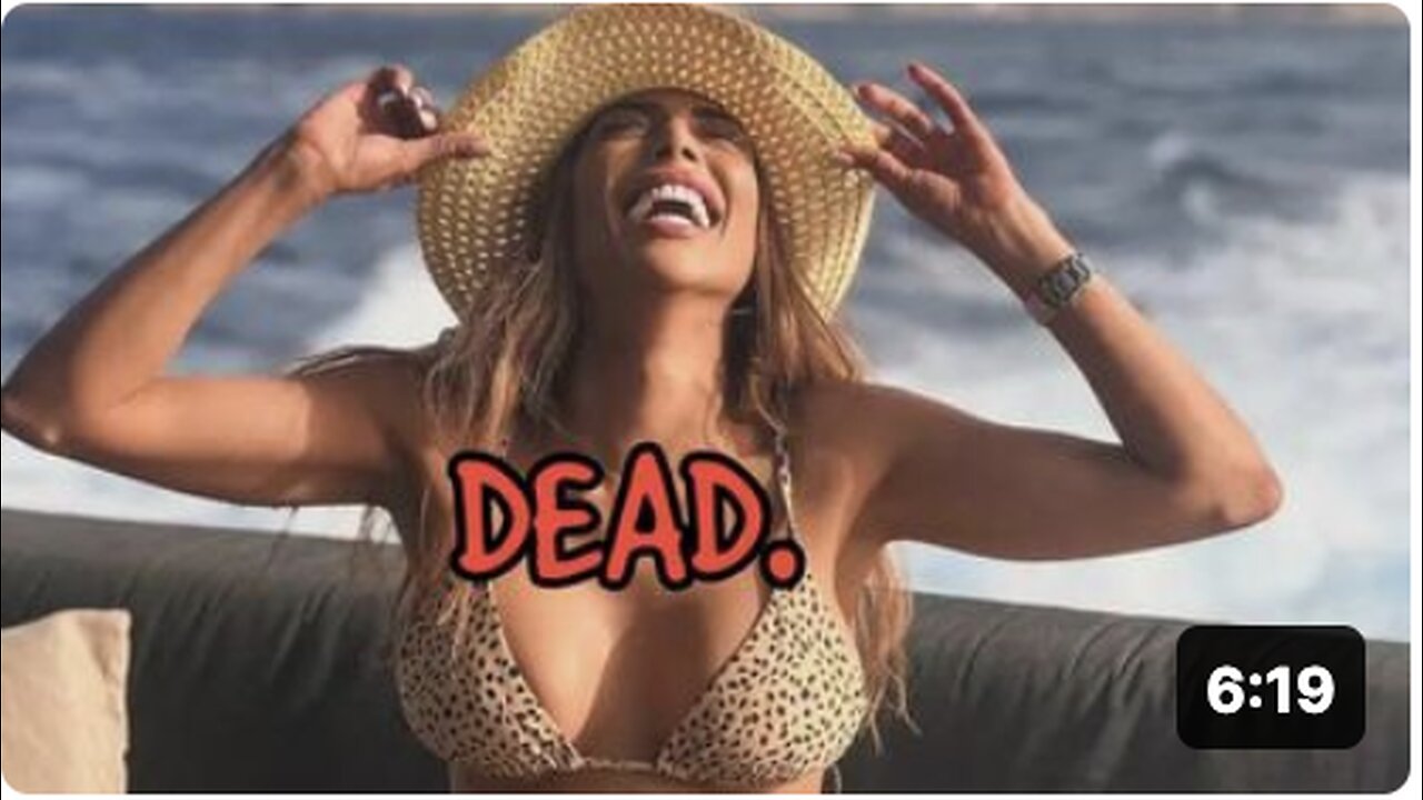 TUNISIAN BEAUTY INFLUENCER DROPS DEAD! ON A BOAT?