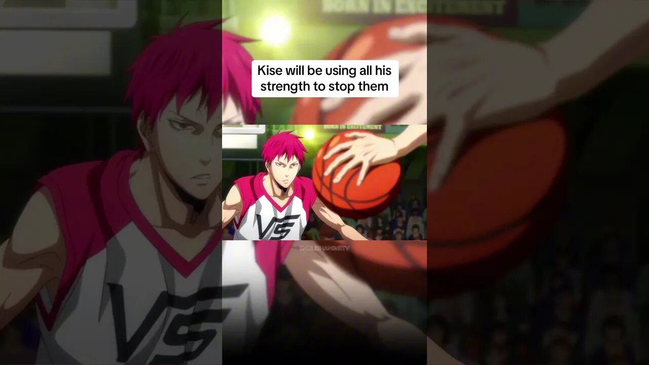 Kise will be using all his strength to stop them 🤔