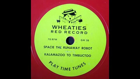 Wheaties Red Record – Play Time Tunes GM 3