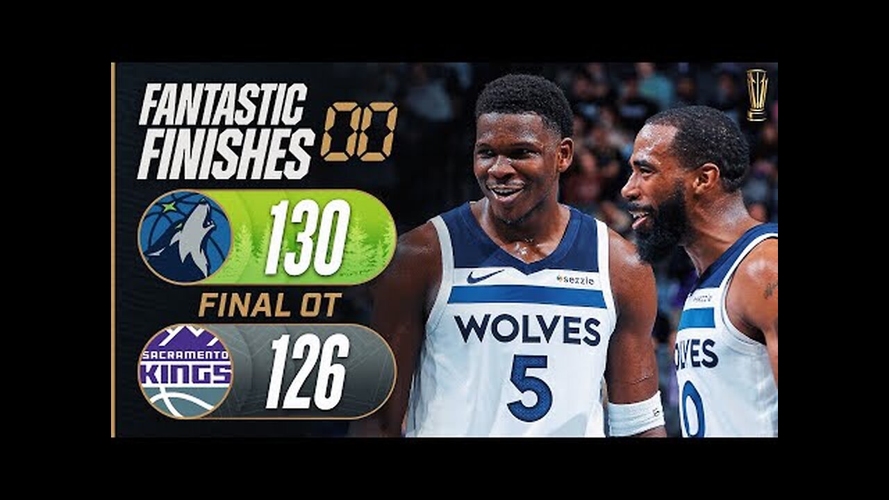 WILD OT ENDING Timberwolves vs Kings 🏆_ November 15, 2024