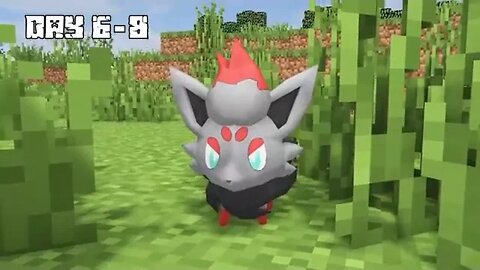 11 100 DAYS as a POKEMON in HARDCORE Minecraft!
