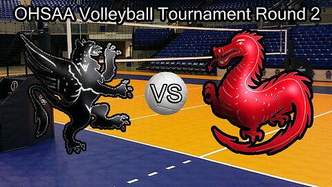 OHSAA Tournament Volleyball Round 2: Niles McKinley Vs Akron Buchtel (October 19, 2024(