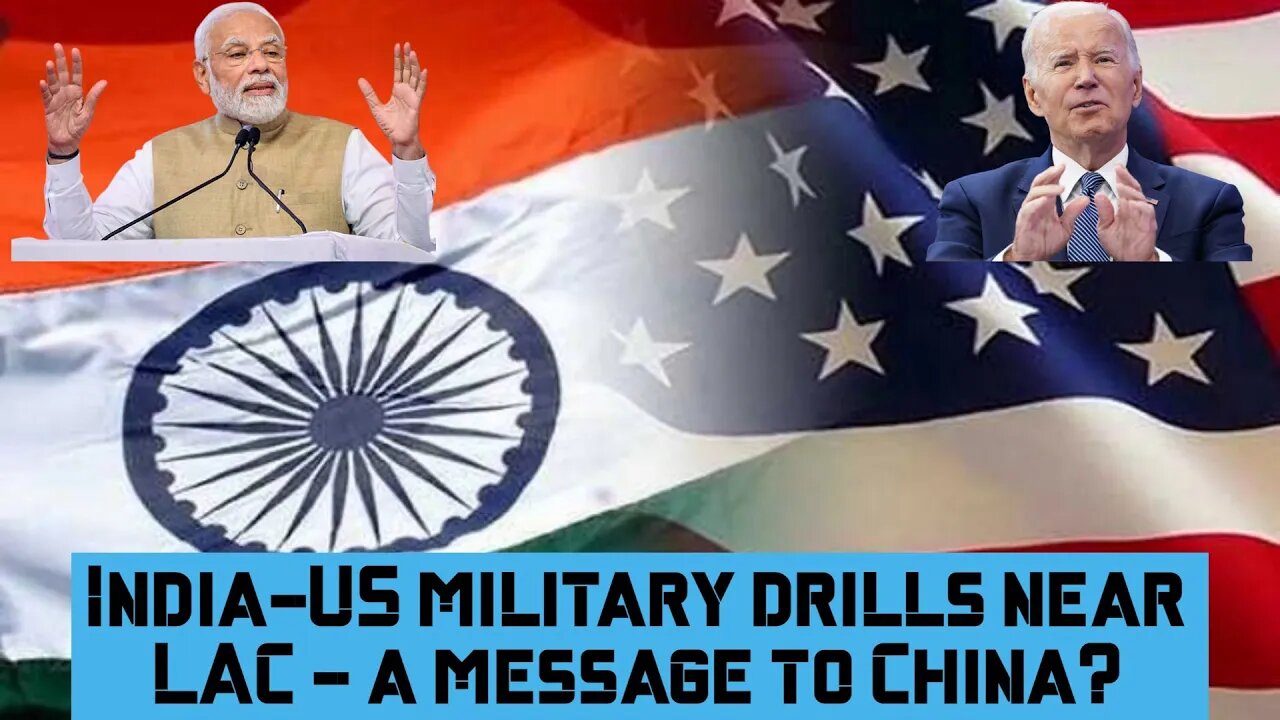 India US military drills near LAC - a message to China? #indianmilitary #usmilitary #chinamilitary