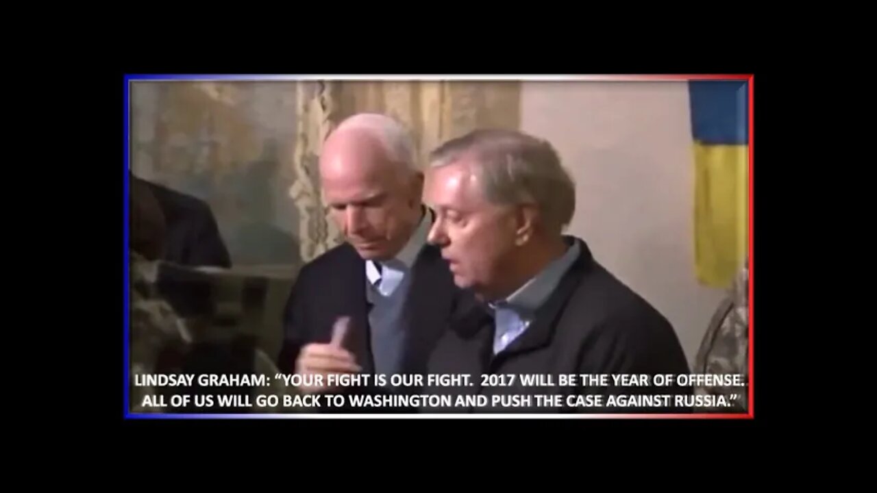 McCain, Graham & Klobuchar visit Ukraine in Dec 2016