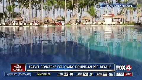 Safety concerns prompt travel cancellations to Dominican Republic