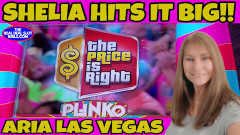 SHELIA HITS IT BIG on PLINKO - THE PRICE IS RIGHT-ARIA LAS VEGAS