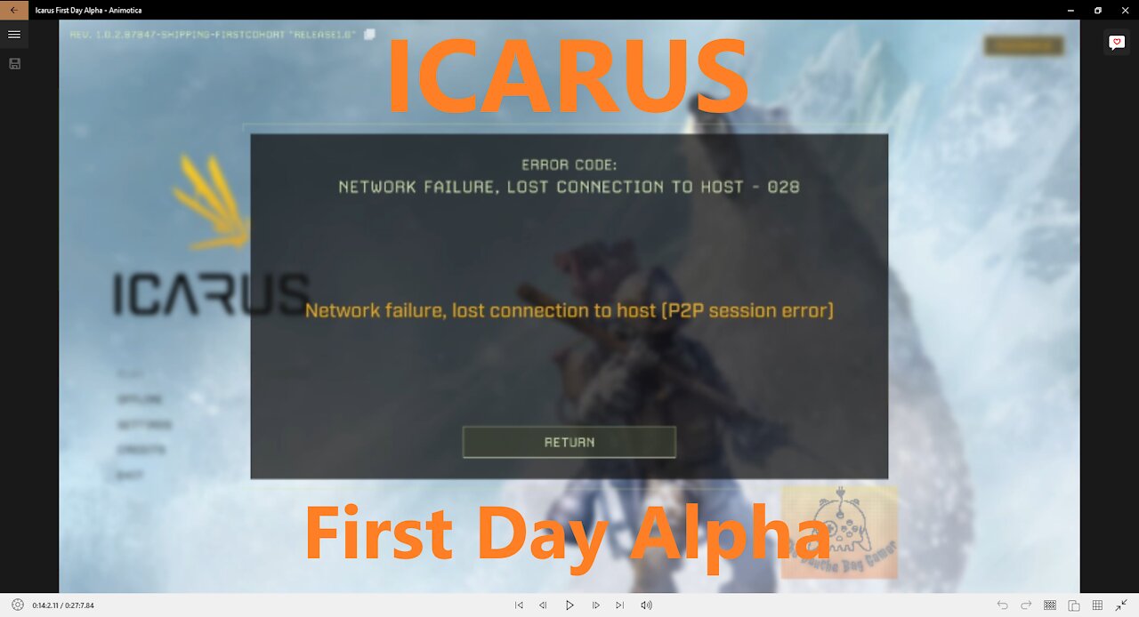 ICARUS Day One Alpha