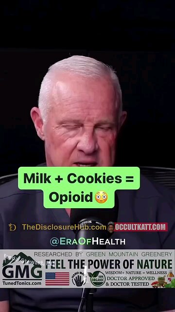Milk And Cookies Convert To An Opiate