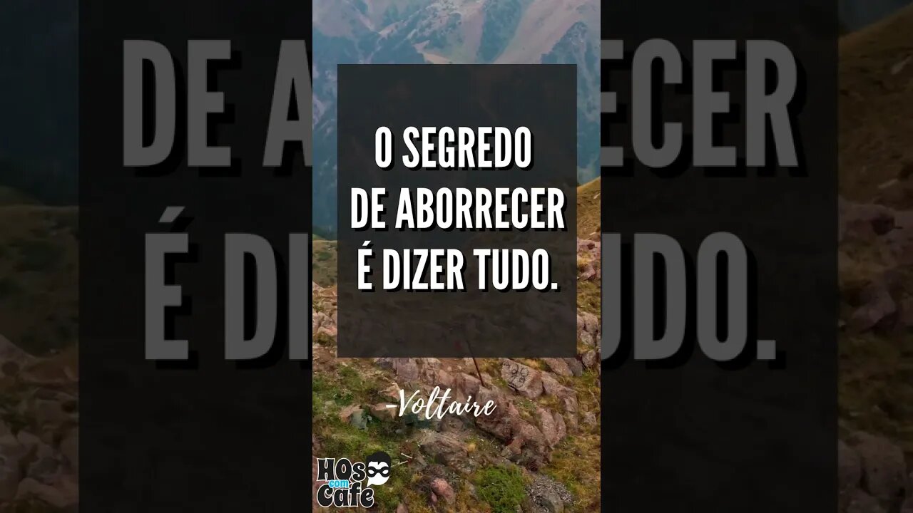 Frase do Voltaire | #shorts