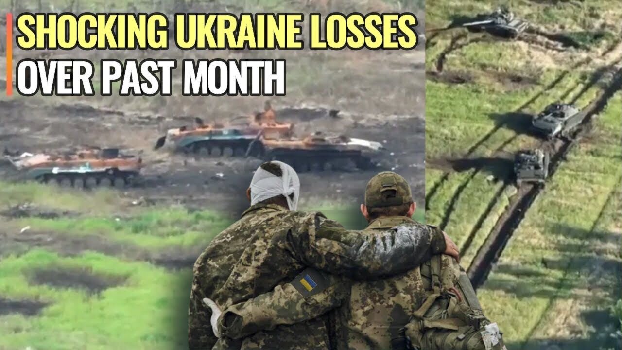 How shocking the total loss of Ukraine in July especially on Robotino sector