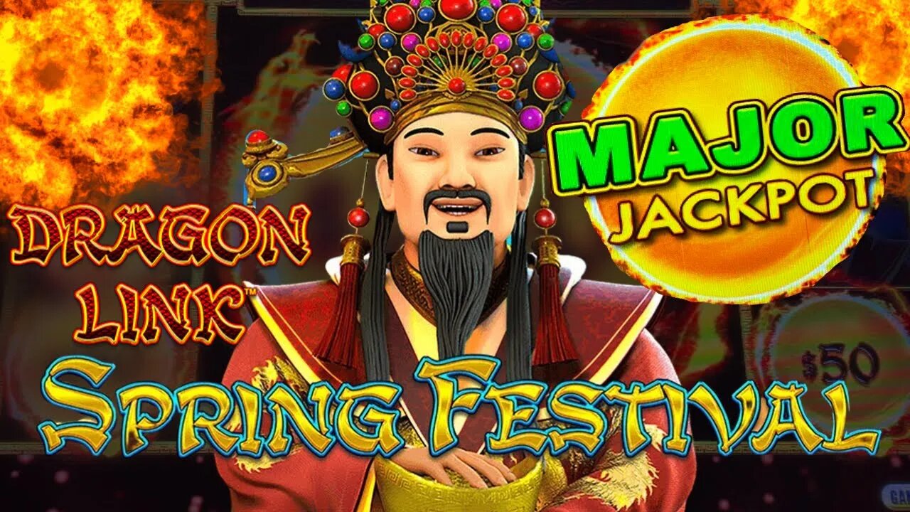 🥁 Dragon Link Spring Festival Major Jackpot Win! 🥁 Max Bet Slots at its Best!