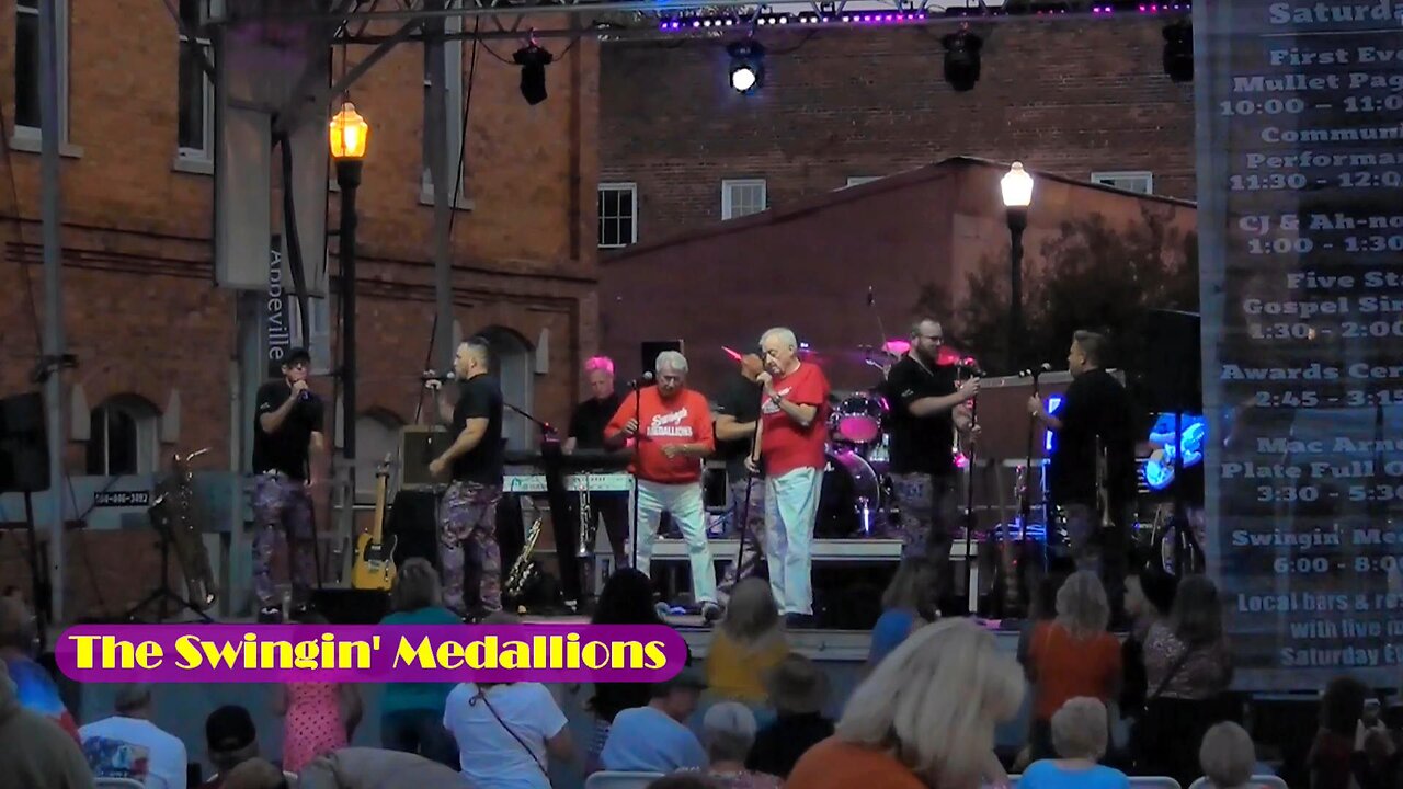 The Swingin' Medallions - Double Shot (Of My Baby's Love) @ Hogs & Hens Festival - Abbeville, SC