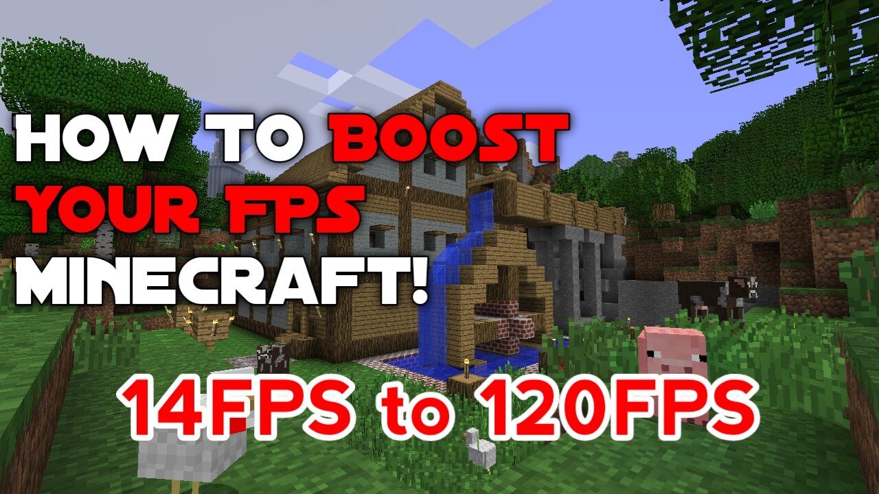 How To Boost Your FPS Minecraft!