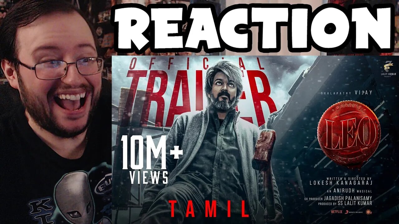 Gor's "LEO Official Trailer Thalapathy Vijay | Lokesh Kanagaraj | Anirudh Ravichander" REACTION