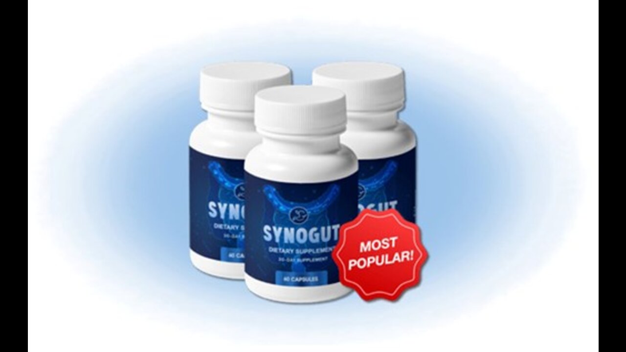 SynoGut Reviews - Does it Work & Safe To Use? Shocking Customer Ingredients Report!