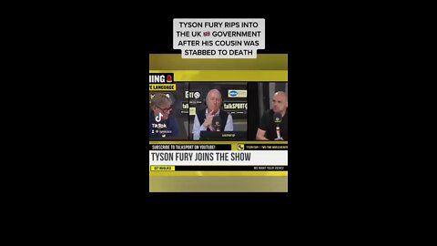 Tyson Fury talks about cousins death.