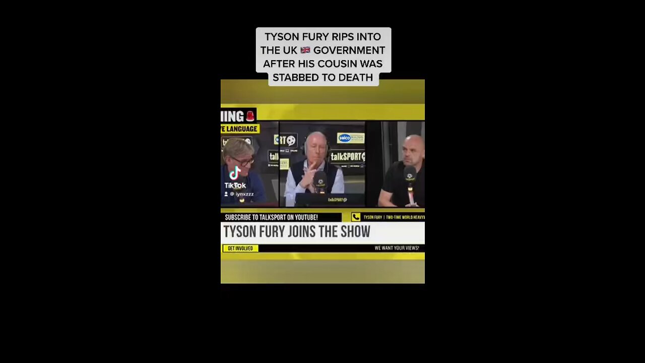 Tyson Fury talks about cousins death.