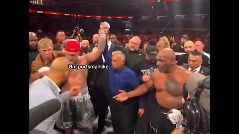 Tyson's Humiliating Handshake After Paul's Victory