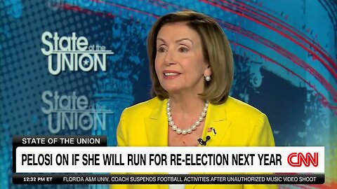 Nancy Pelosi Declines To Say If She Is Planning On Running For Re-Election After Decades In Politics