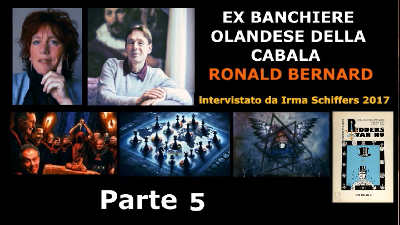 EX BANCHIERE OLANDESE DELLA CABALA - RONALD BERNARD