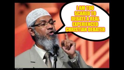 Zakir Naik is a Coward & Joke