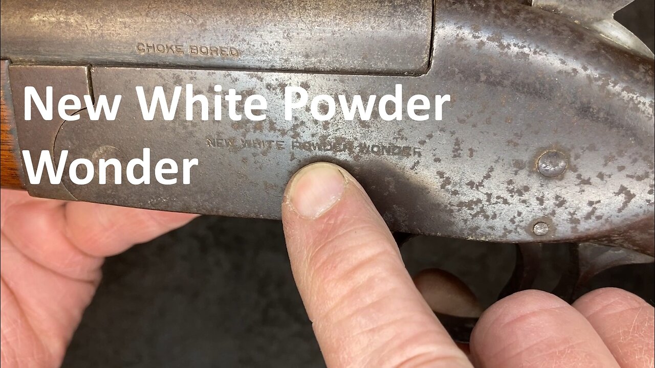 Sears White Powder Shotgun - Refreshed