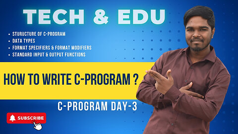 Unlock the world of C-programming with Nikhilesh Sriram