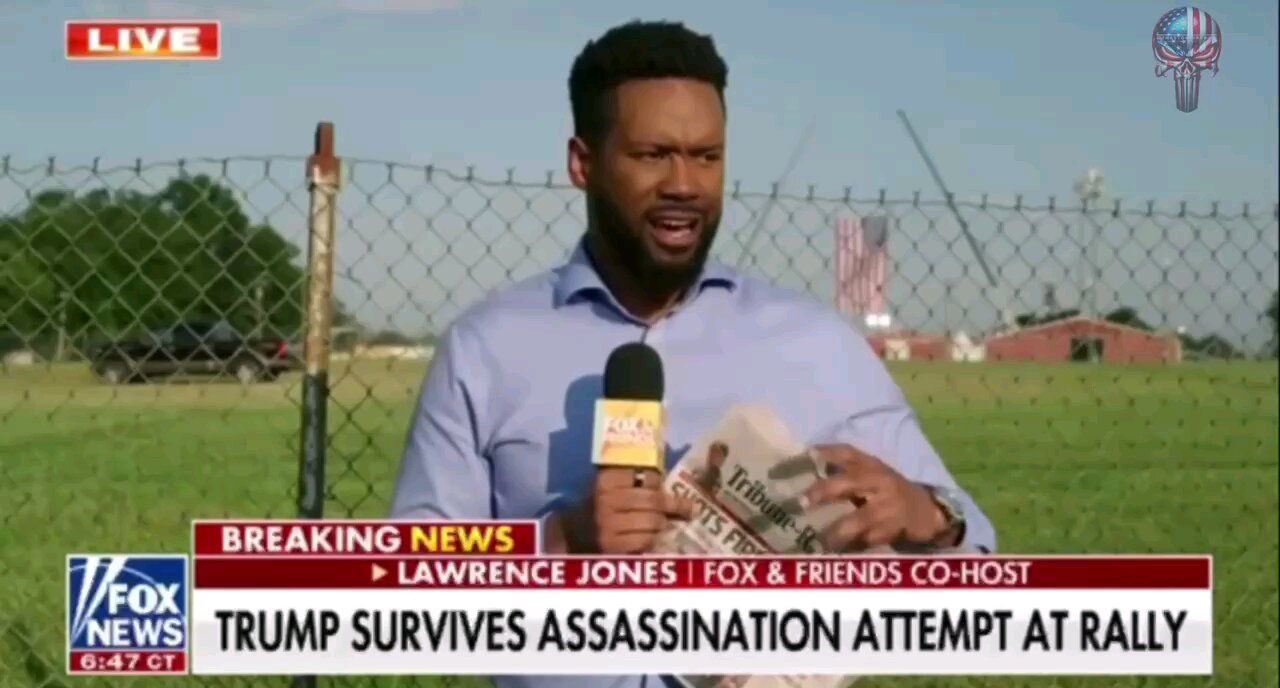 Absolutely incredible ❤️🇺🇸 Fox News host Lawrence Jones just spoke with President Trump.