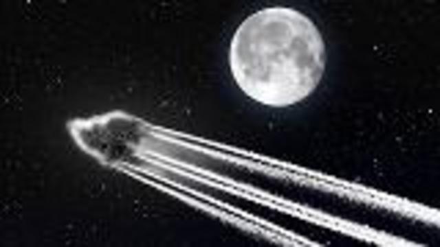 An Asteroid with Six Tails?