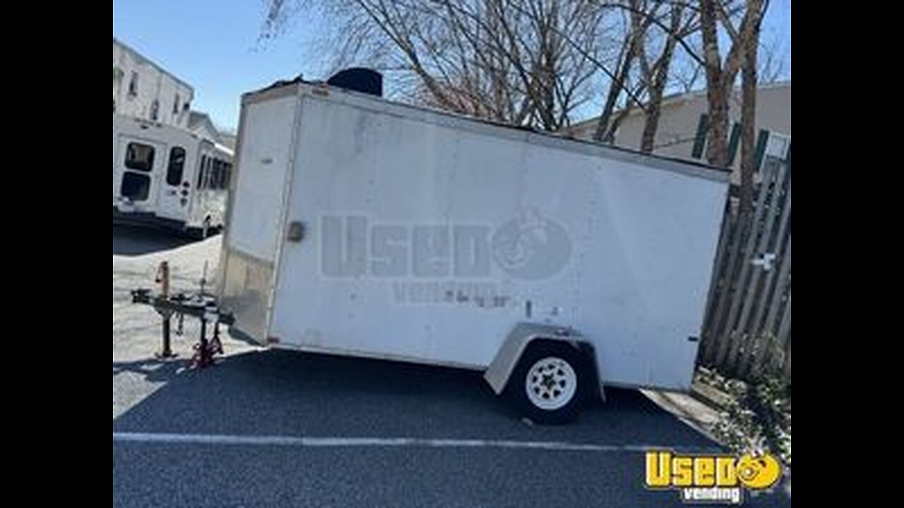 Ready to Customize - 2017 6’ x 12’ Concession Trailer for Sale in Pennsylvania!