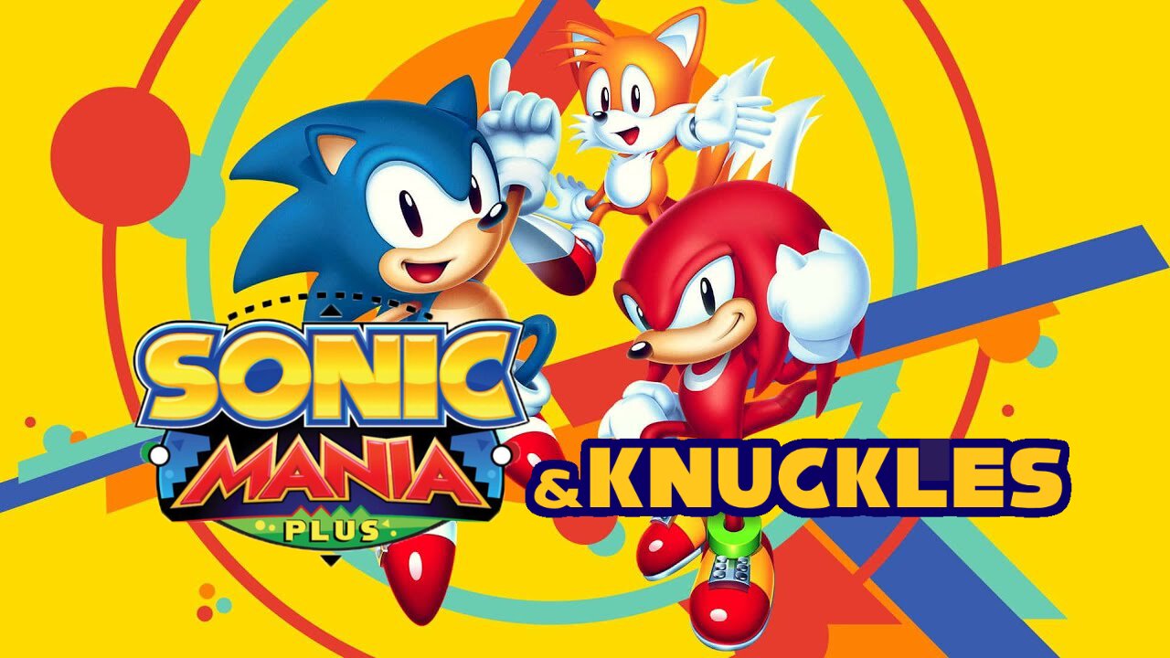 Sonic Mania - Sonic & Knuckles - Press Garden Act 2