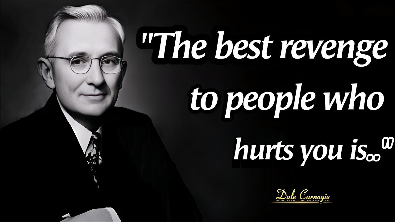 The best revenge to people who hurts you is