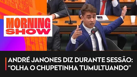 Nikolas Ferreira é chamado de “chupetinha” na CCJ