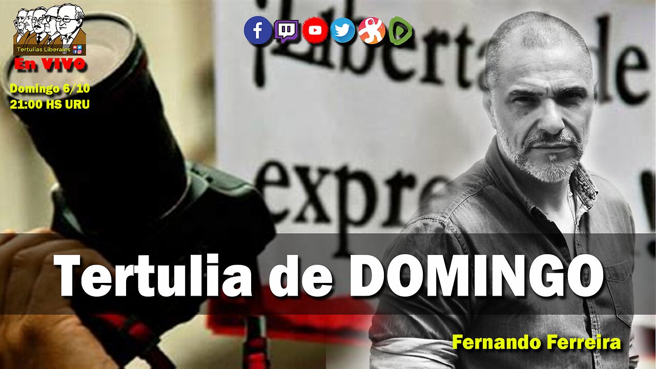 Tertulia de DOMINGO: Fernando Ferreira (6/10/24)