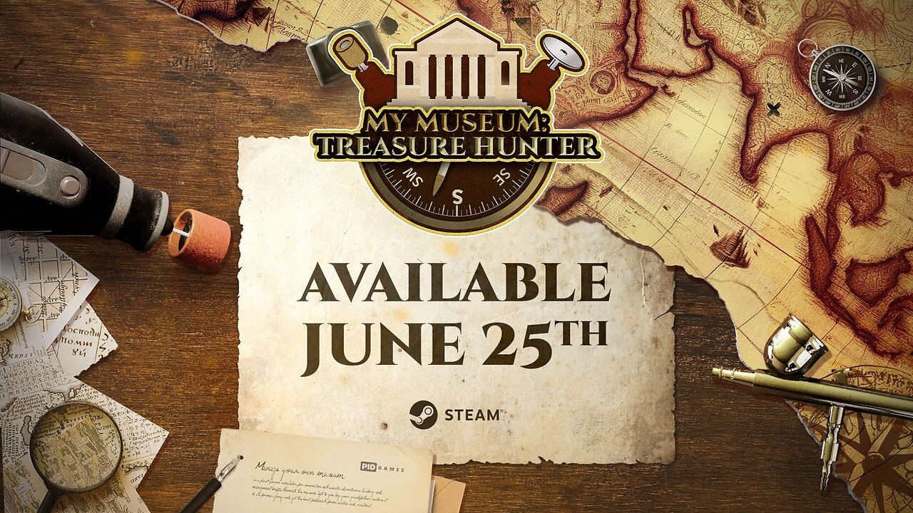 My Museum: Treasure Hunter | Official Announcement Trailer